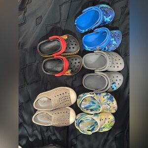 7 pairs of Crocs & Native Bundle.